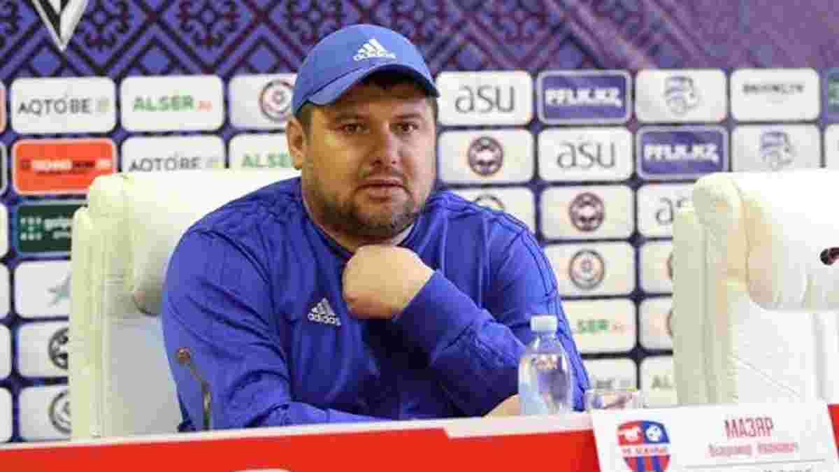 Украинский тренер подал в отставку из казахского клуба – команда с ужасающей серией в зоне вылета