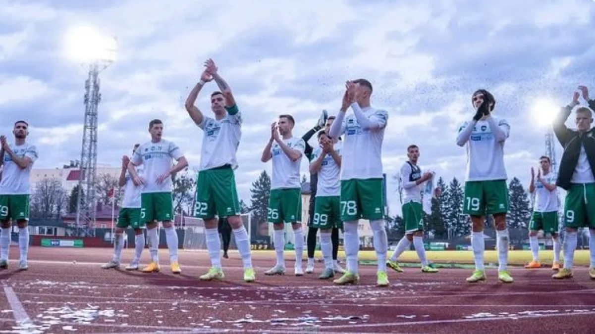 Игроки Полесья / фото: ФК Полесье