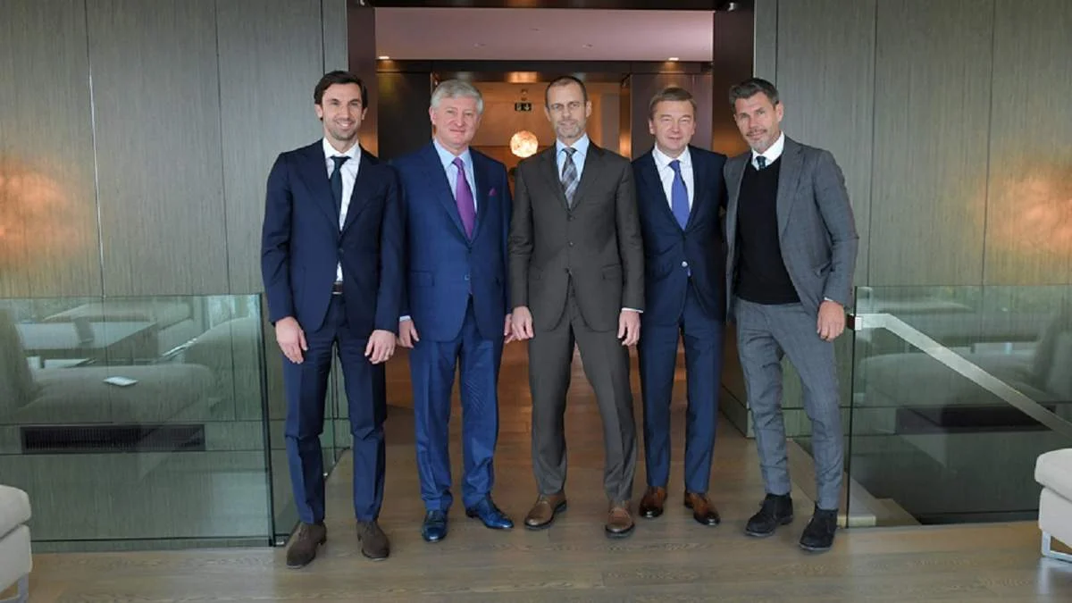 Срна, Ахметов, Чеферін, Палкін і Бобан / Сайт Шахтаря