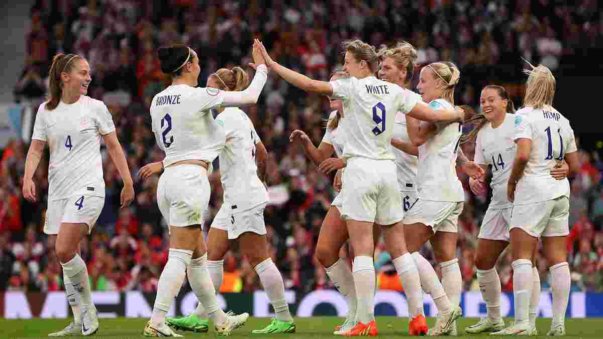 Англія з рекордом перемогла Австрію у матчі-відкритті жіночого Євро-2022