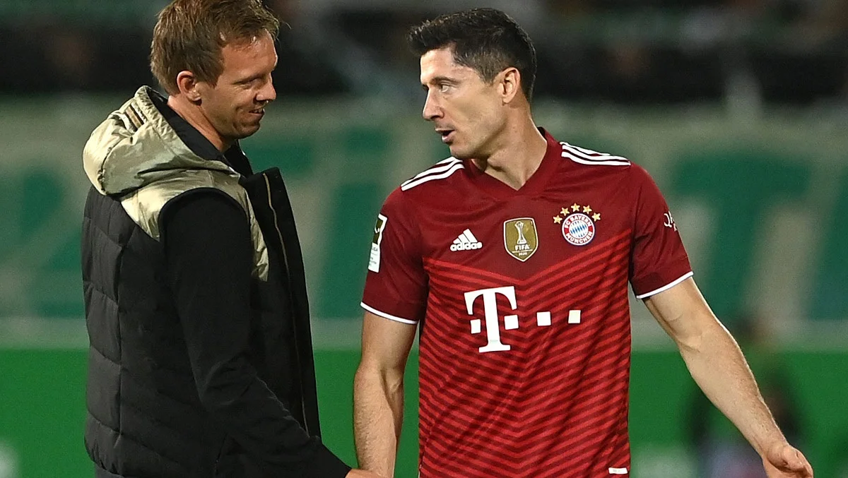 Юлиан Нагельсманн и Роберт Левандовски