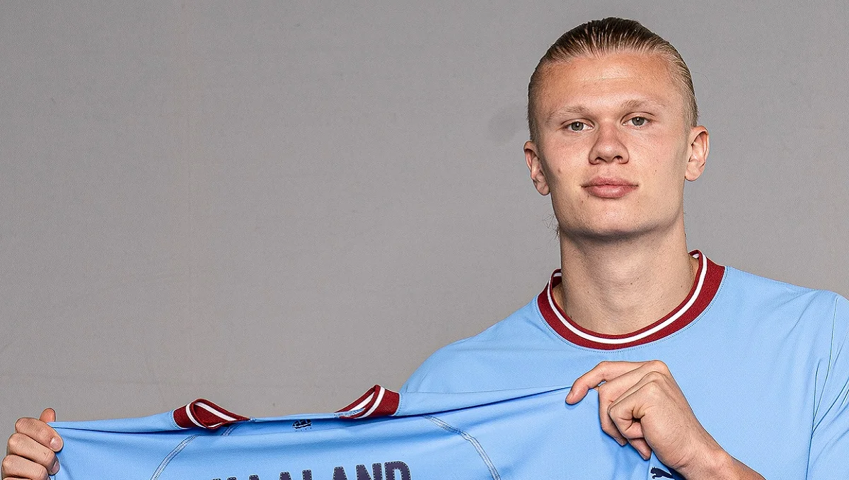 Эрлинг Холанд / Twitter Манчестер Сити