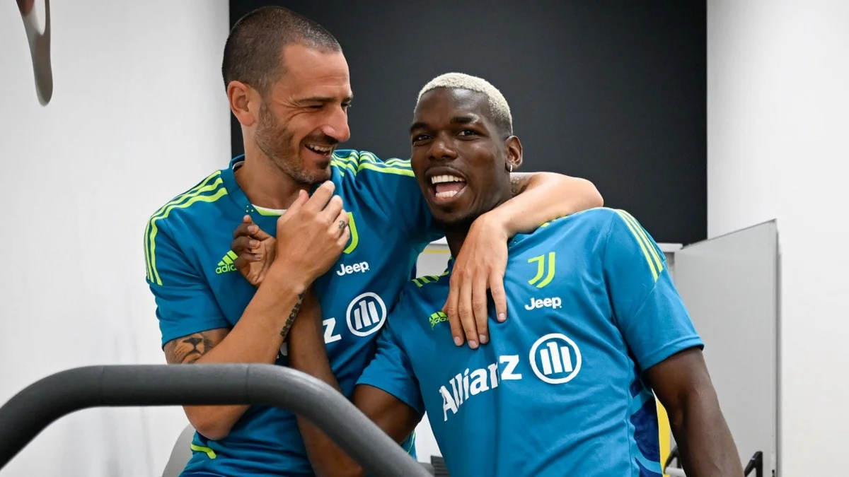 Леонардо Бонуччі та Поль Погба / Ювентус