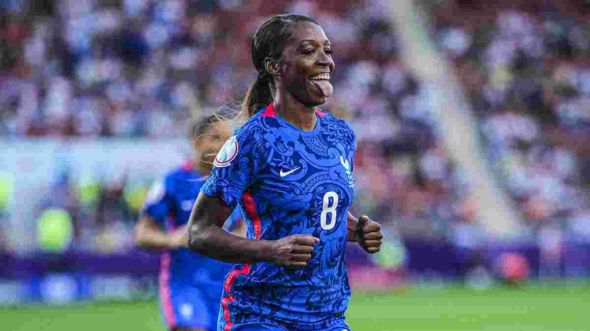 Жіноче Євро-2022: Франція принизила Італію в матчі з двома рекордами, видовищна нічия Ісландії та Бельгії