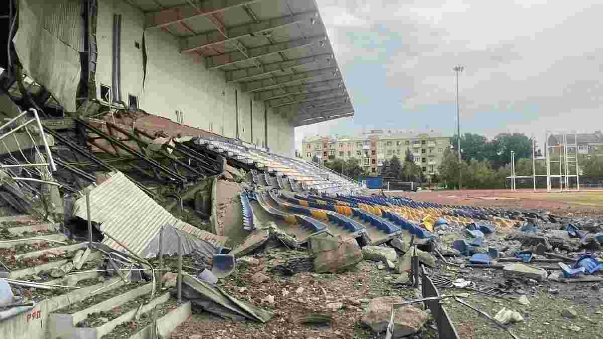 Росіяни розбомбили стадіон з 73-річною історією – на його реконструкцію витратили 120 млн гривень