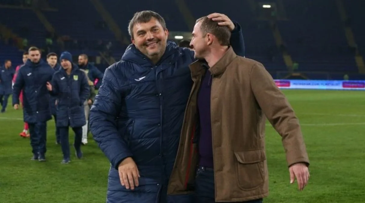 Красніков та Кучер / фото: ФК Металіст