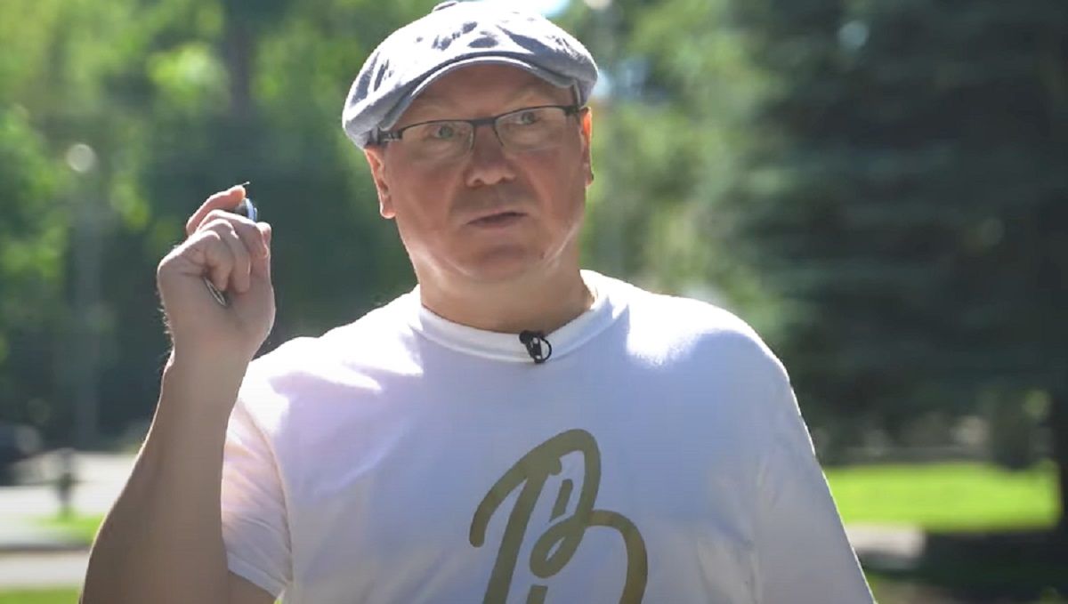 Віктор Леоненко / Стоп-кадр з інтерв'ю
