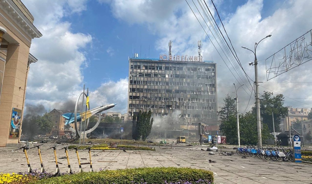 Наслідки удару по Вінниці / ДСНС
