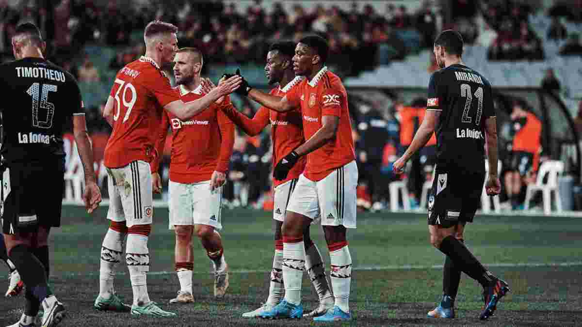 Манчестер Юнайтед знову розгромив суперника на зборах – 4 голи другий матч поспіль та гучний дебют