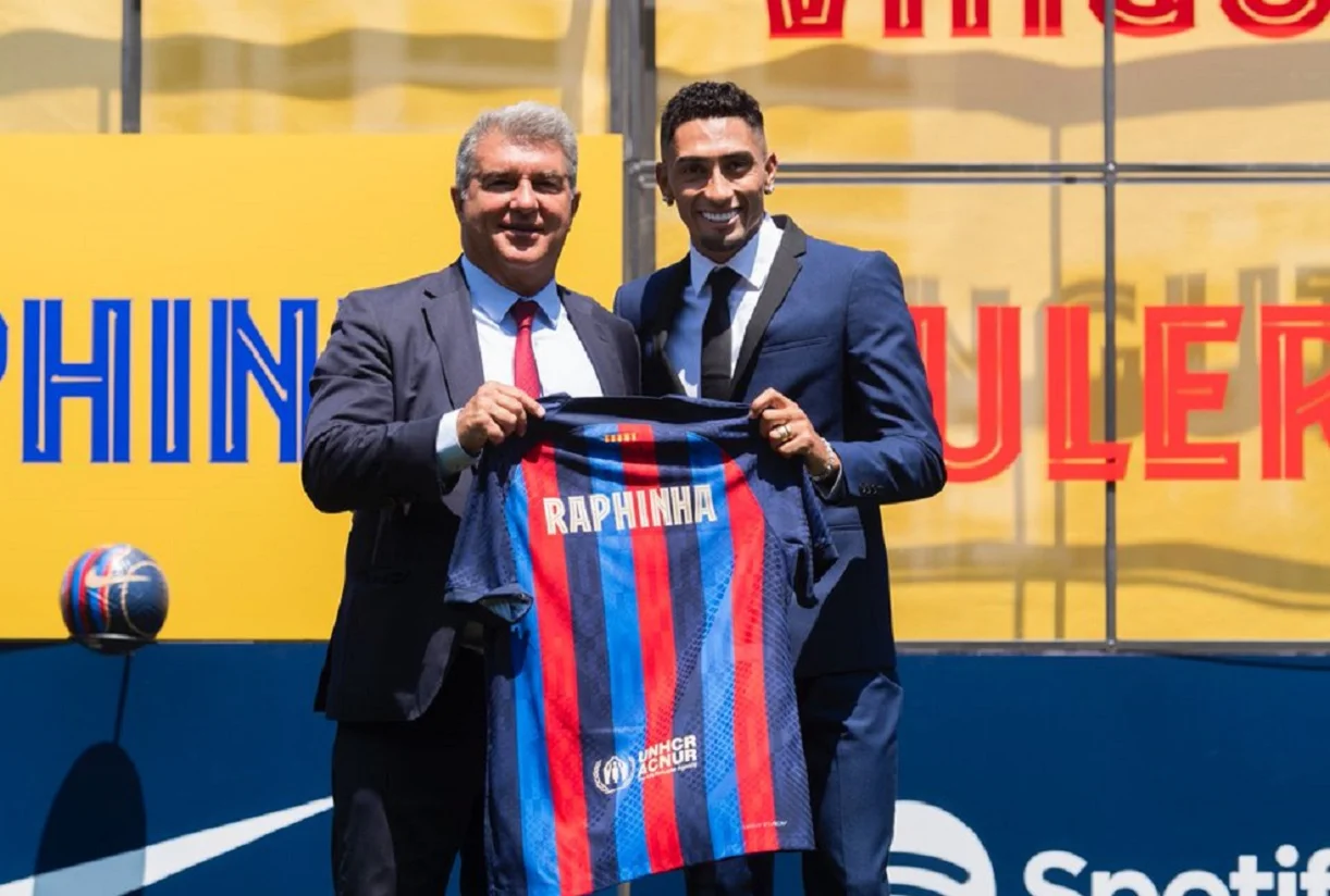 Лапорта і Рафінья / Сайт Барселони