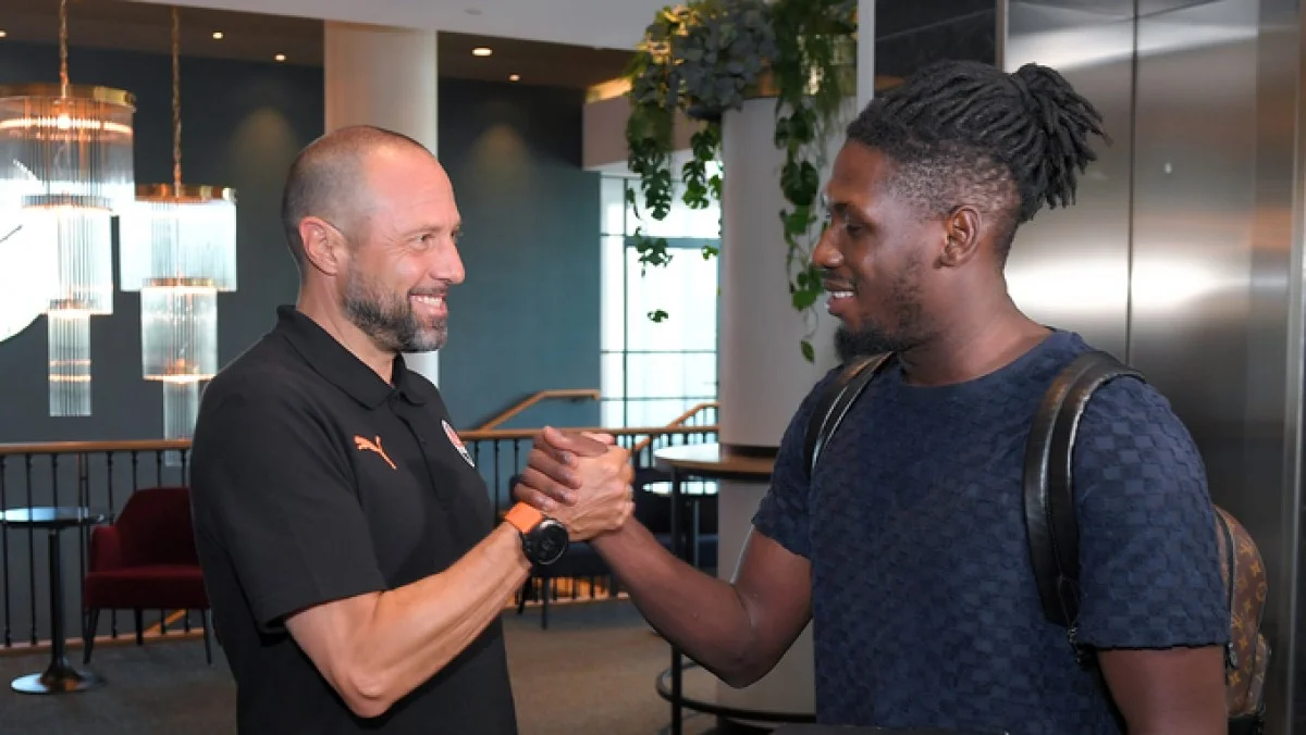 Йовичевич и Траоре / фото: ФК Шахтер