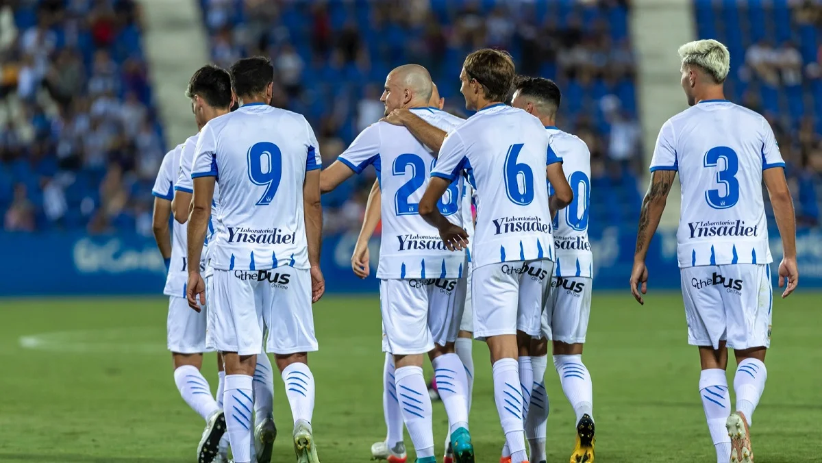 Василий Кравец с одноклубниками / Twitter Леганеса