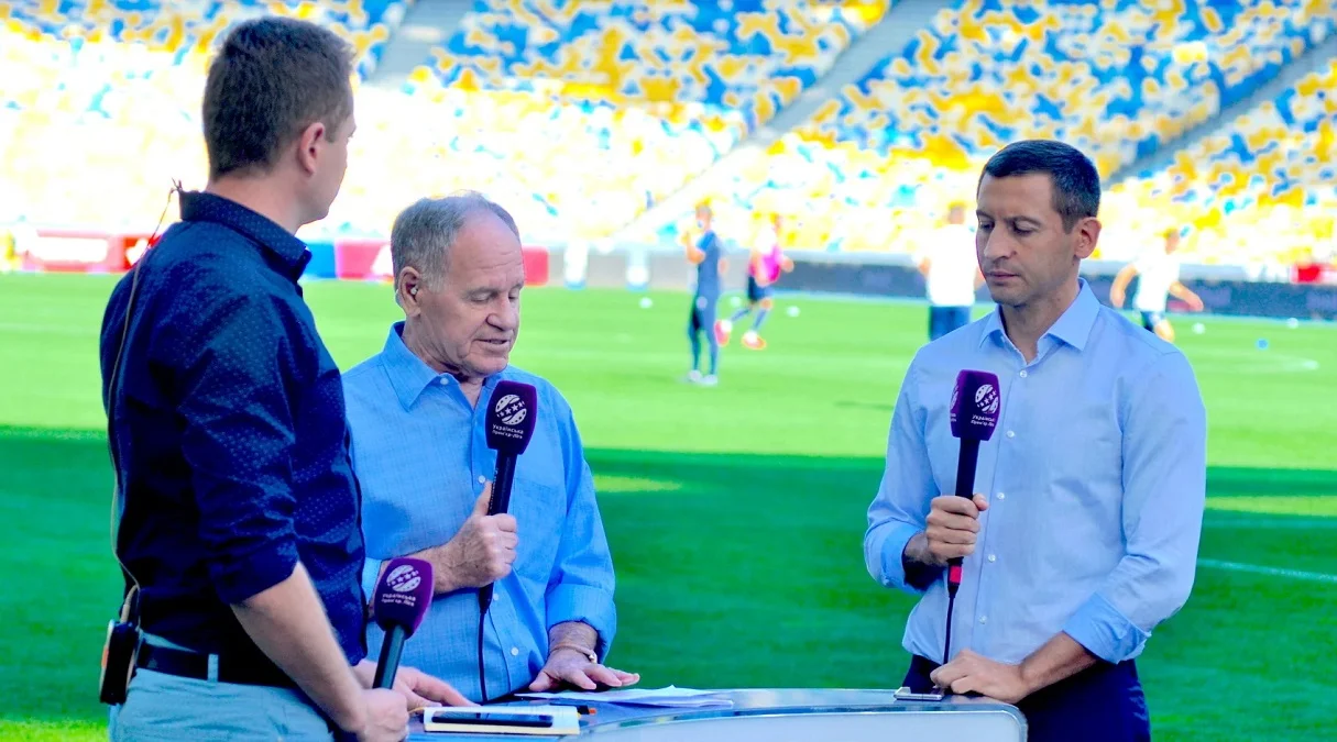 Олексій Бєлік (праворуч) / Фото В. Перегняка