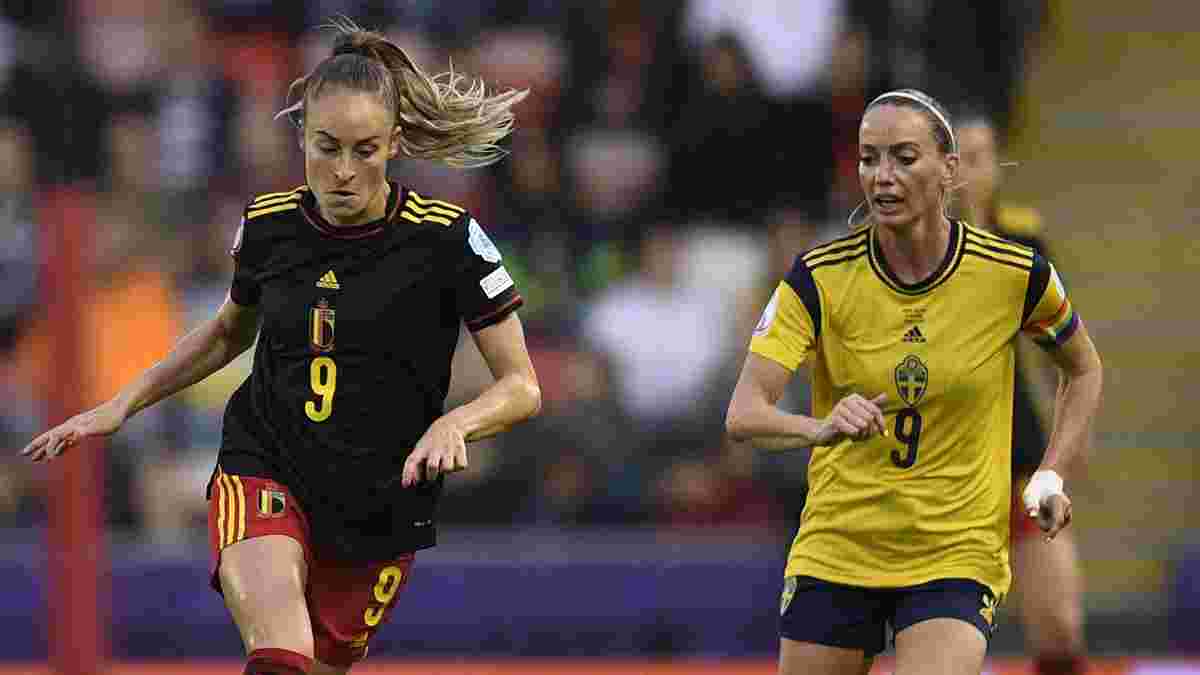 Швеція видряпала перемогу над Бельгією і вийшла у півфінал жіночого Євро-2022 – Монзуль бездоганно відсудила матч