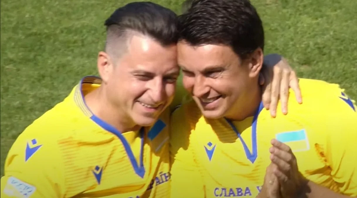 Олександр Денисов і Ігор Циганик / Стоп-кадр