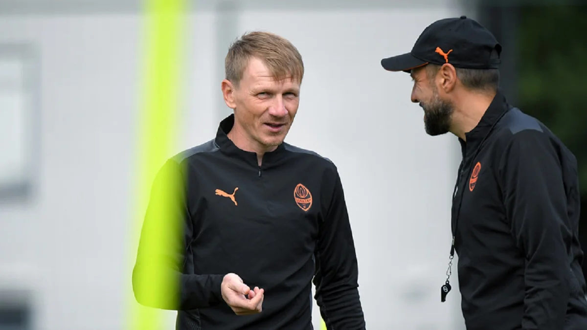 Андрей Ханас и Игор Йовичевич / ФК Шахтер