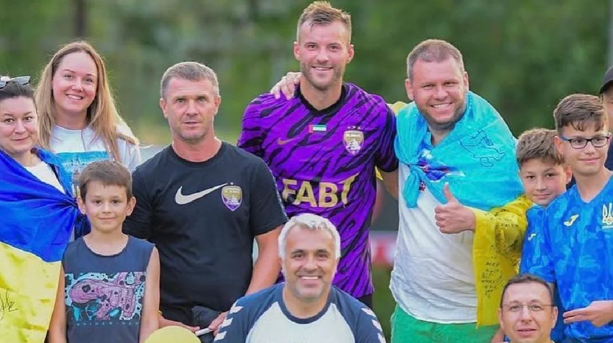 Сергій Ребров і Андрій Ярмоленко / ФК Аль-Айн