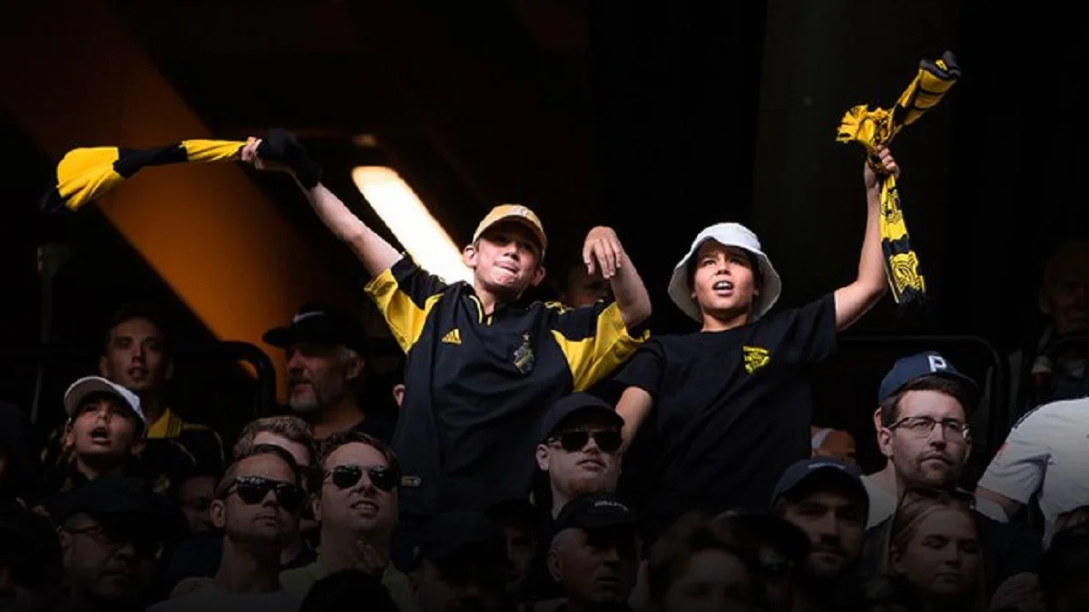 болельщики АИКа