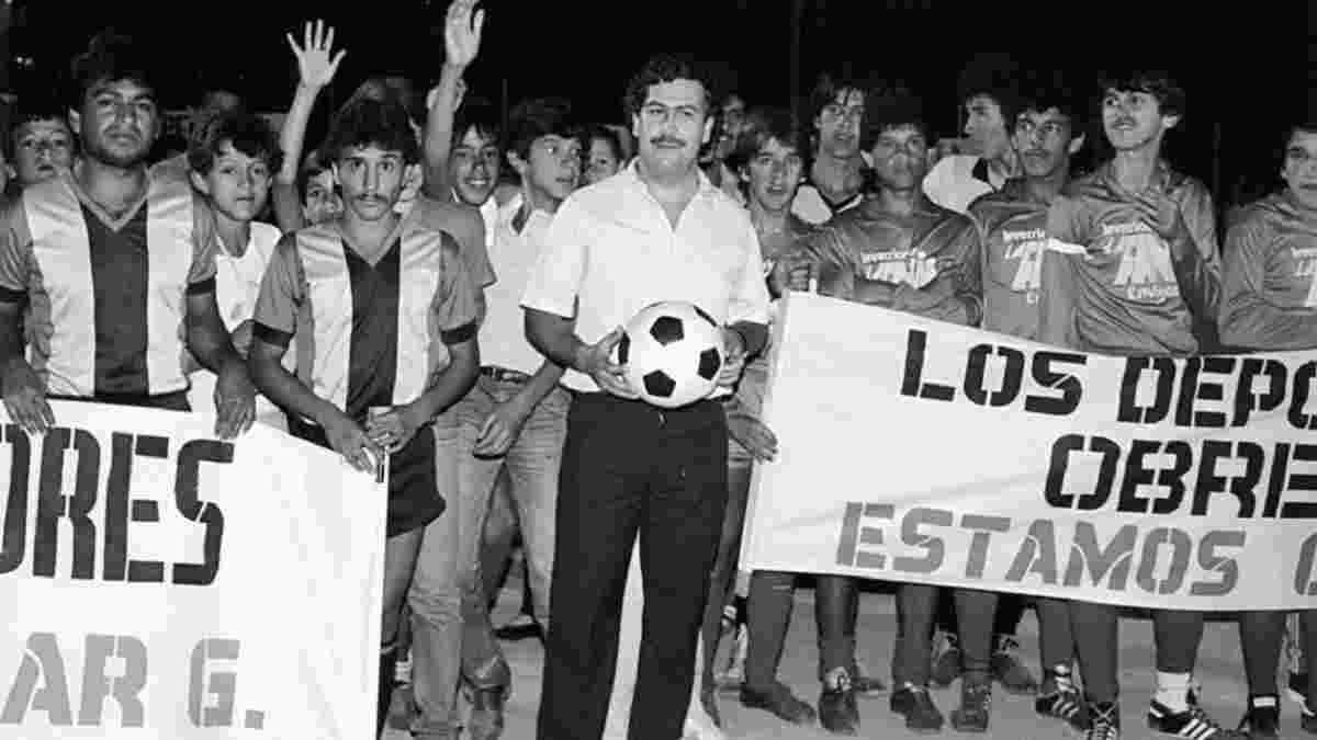 Пабло Ескобар у футболі: дербі наркокартелів, замахи на арбітрів, Марадона на побігеньках, "усі злочинці на трибунах"