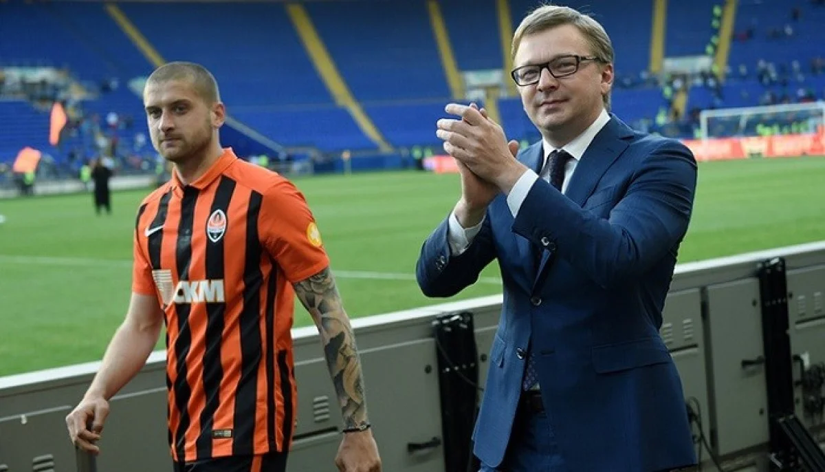 Ракицький та Палкін / фото: ФК Шахтар