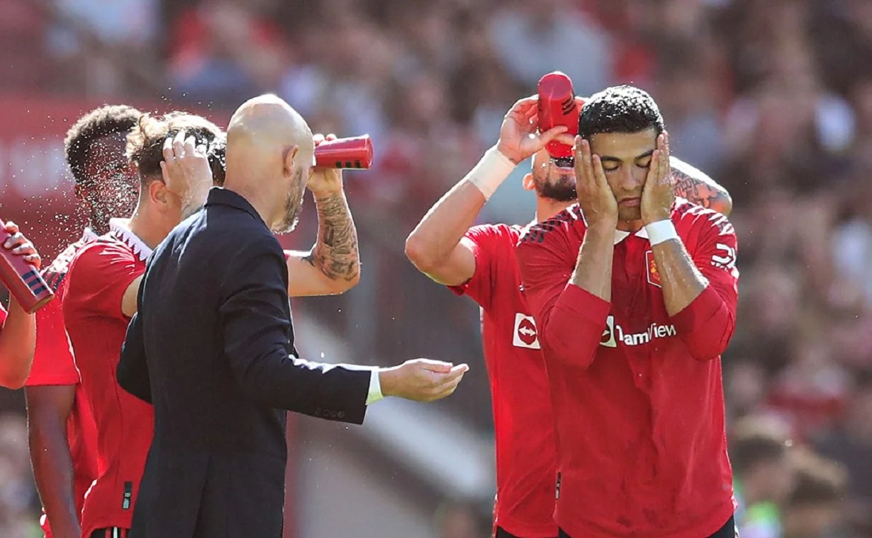 Тен Хаг и Роналду / Getty Images