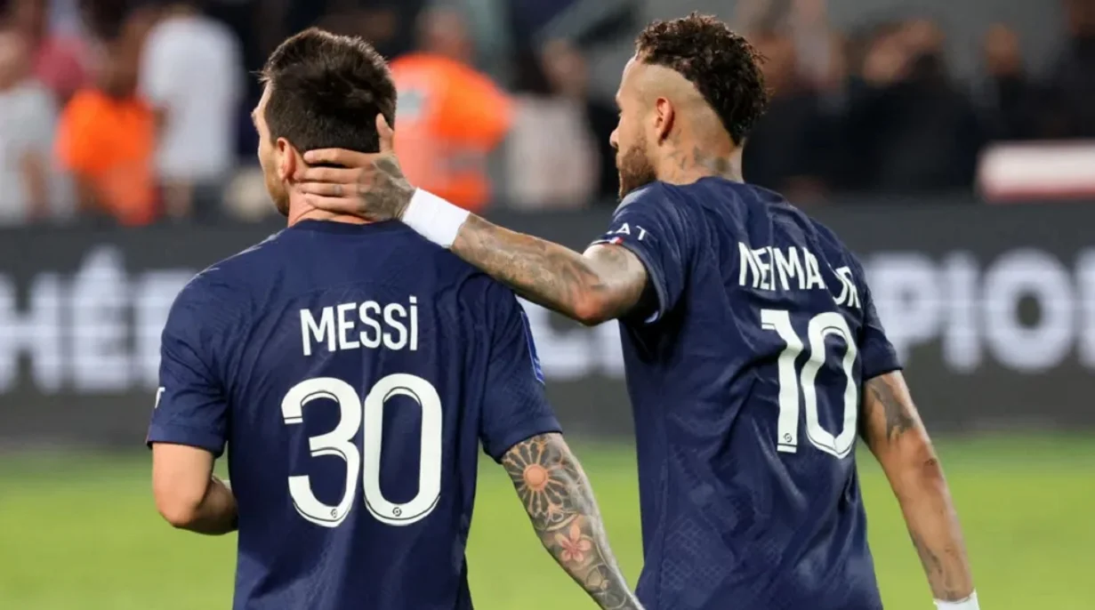 Месси и Неймар / Getty Images