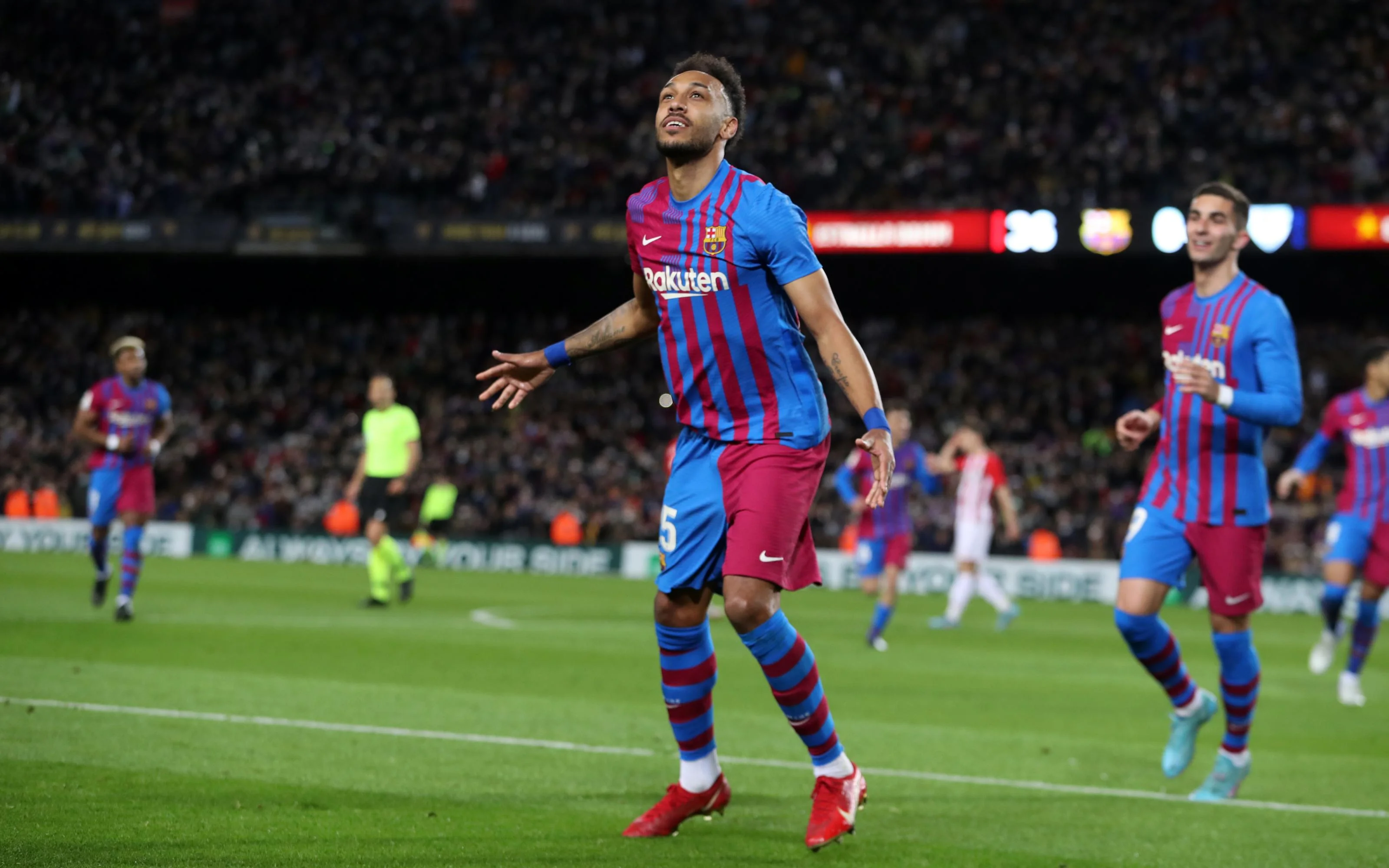 П'єр-Емерік Обамеянг / фото: ФК Барселона