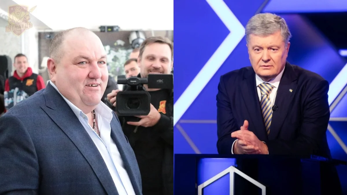 Олександр Поворознюк та Петро Порошенко / Колаж Футбол 24