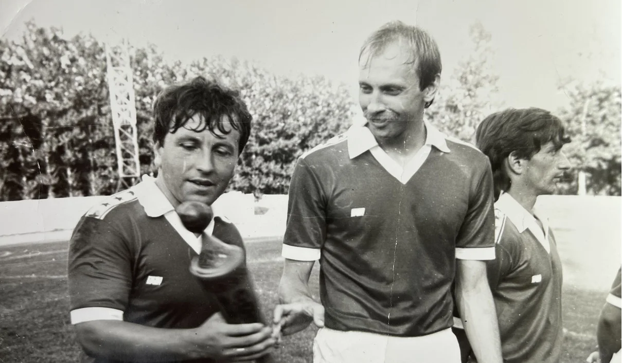 Микола Пристай (ліворуч) / Фото із домашнього архіву