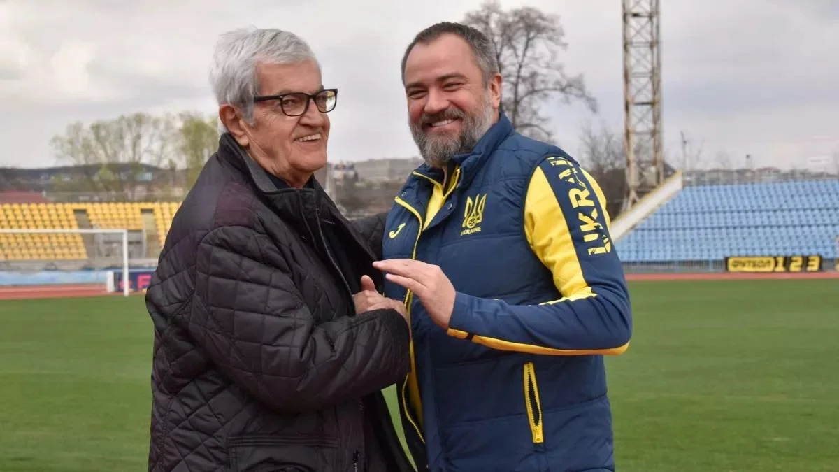 Лучано Лучи и Андрей Павелко / УАФ