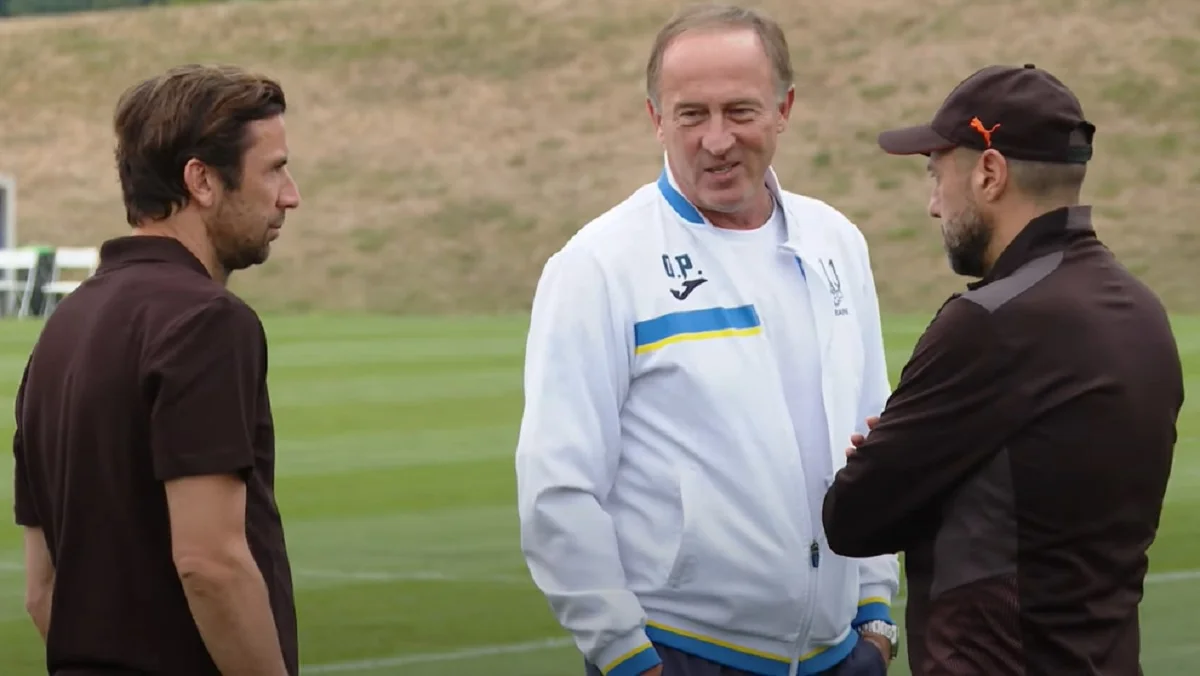 Александр Петраков на тренировке Шахтера / Стоп-кадр