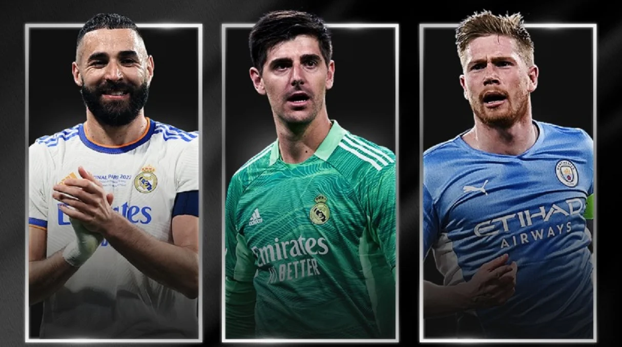 Бензема, Куртуа, де Брюйне / Сайт УЕФА