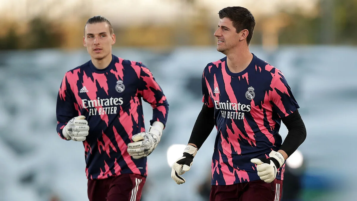 Тибо Куртуа и Андрей Лунин / Реал Мадрид