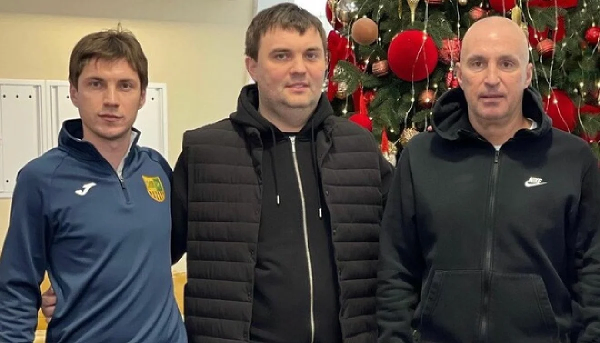 Валерій Грига, Євген Красніков і Олександр Ярославський / ФК Металіст