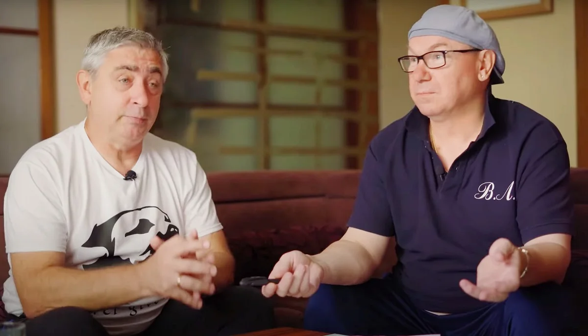 Александр Севидов и Виктор Леоненко / Стоп-кадр