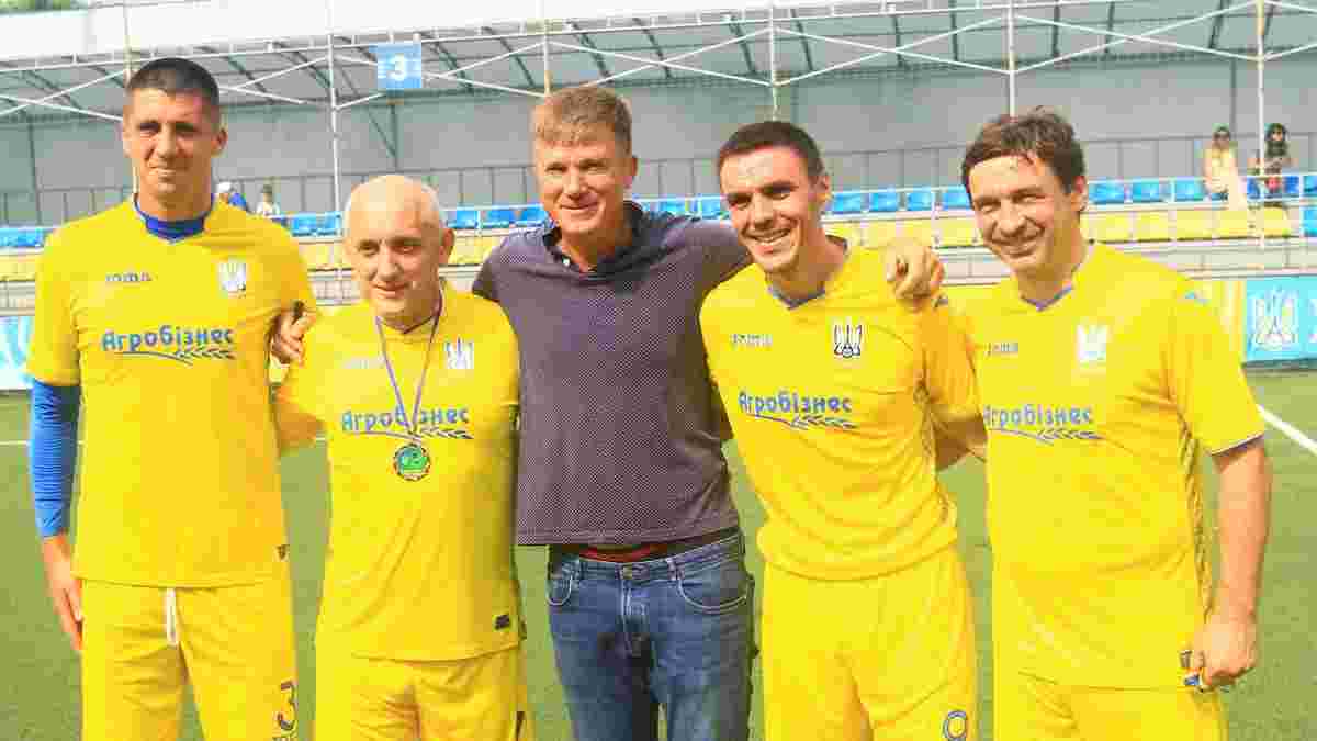 Хачеріді дебютував за збірну України серед ветеранів – вдалося зібрати гроші на важливу справу