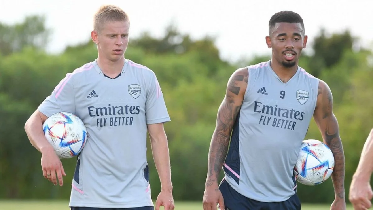 Зінченко та Жезус / фото: Арсенал