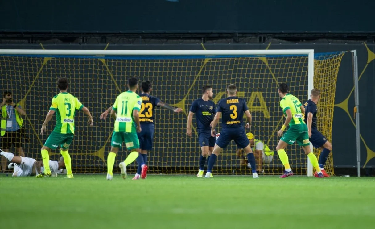 СК Днепр-1 – АЕК Ларнака – 1:2 – видео голов и обзор матча ЛЕ 18 08 2022