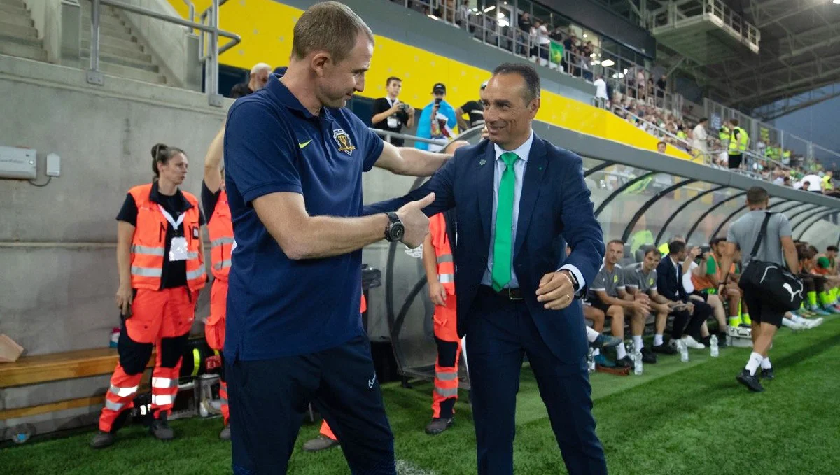 Александр Кучер и Хосе Луис Ольтра / СК Днепр-1