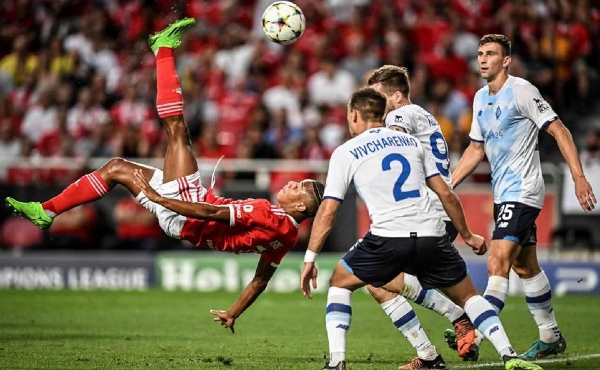 Бенфика – Динамо – 3:0 – видео голов и обзор матча