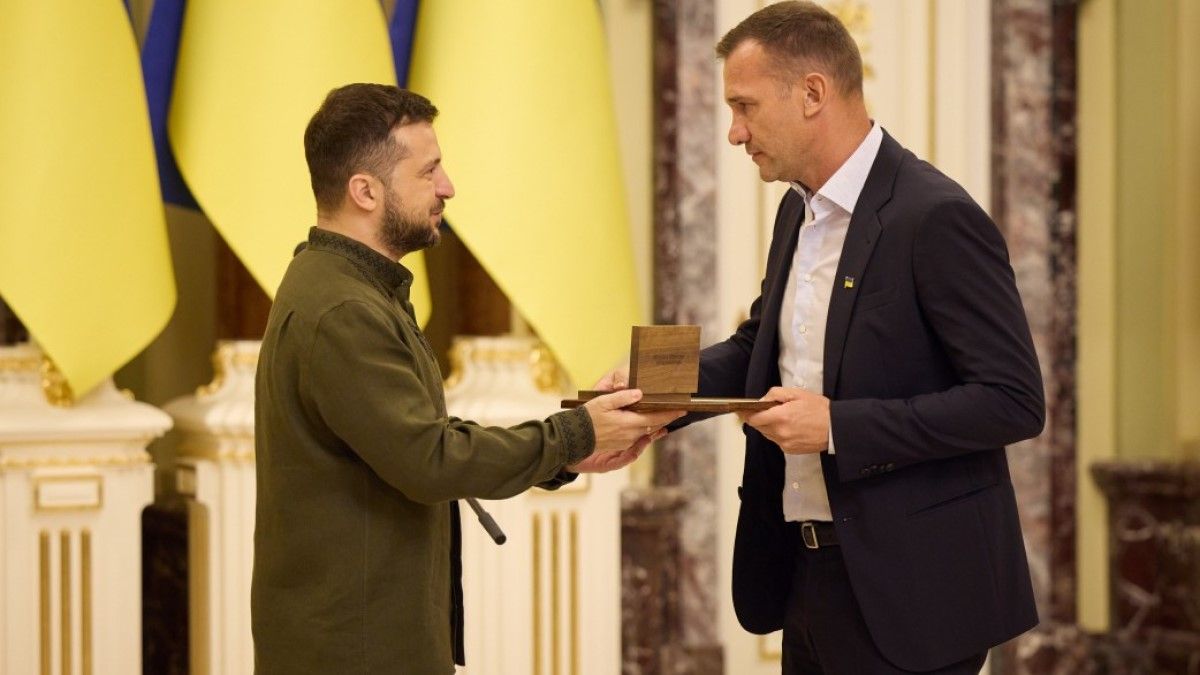 Зеленський та Шевченко / офіційний сайт Президента України