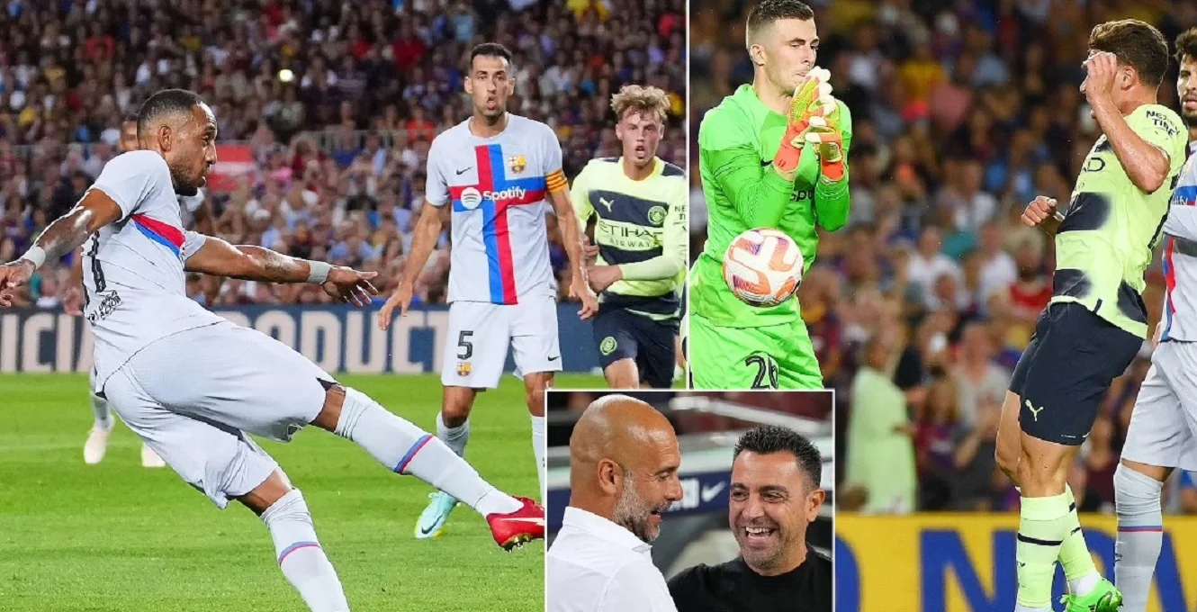 Барселона – Манчестер Сіті: результат і огляд матчу 24 08 2022 / фото Daily Mail