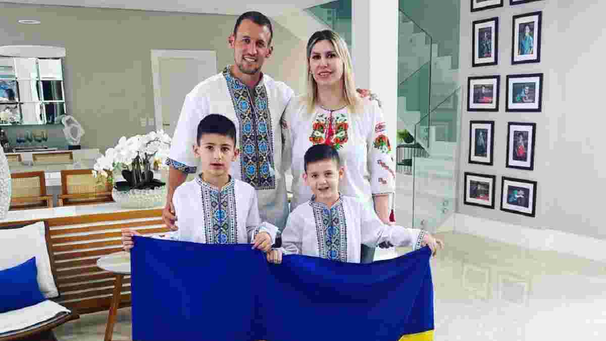 "Горжусь, что мои дети родились в Украине": Данило Силва мощно поздравил украинцев с Днем Независимости