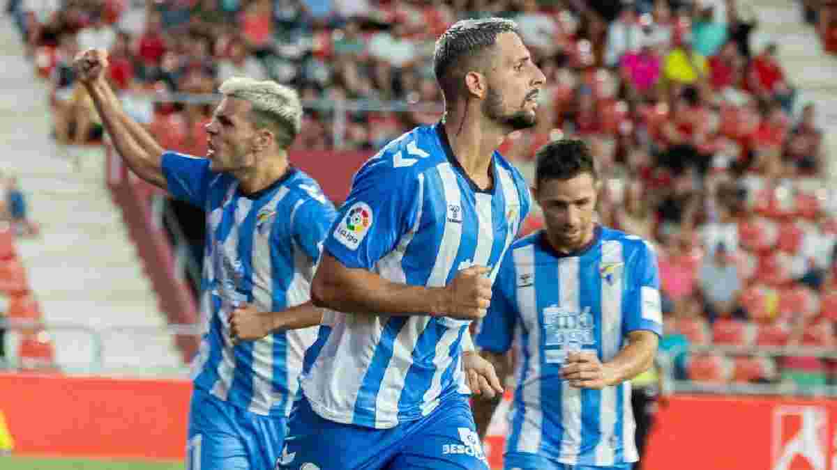 Соль відзначився дебютним голом за Малагу – форвард Динамо приніс іспанцям першу перемогу в сезоні