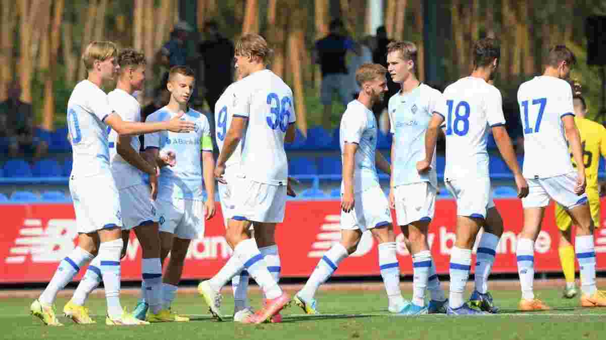 Динамо U-19 впевнено перемогло однолітків з СК Дніпро-1 – відеоогляд матчу з голом сина Гусєва