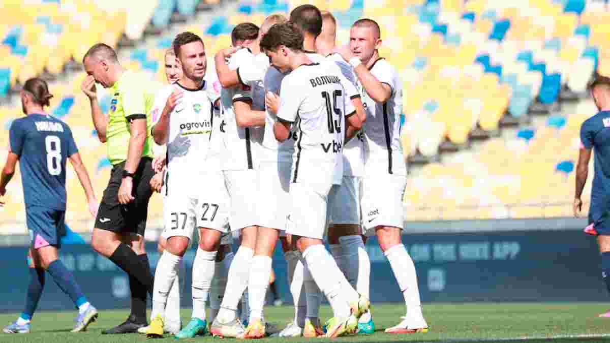 Александрия спасла победу над Минаем благодаря шедевру Цурикова – команды забили по голу в компенсированное время