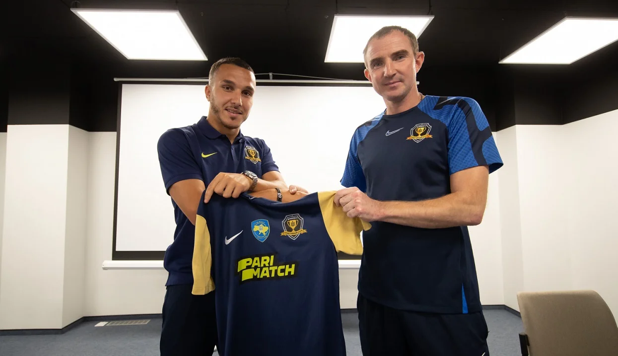 Хамаш і Кучер / Сайт СК Дніпро-1