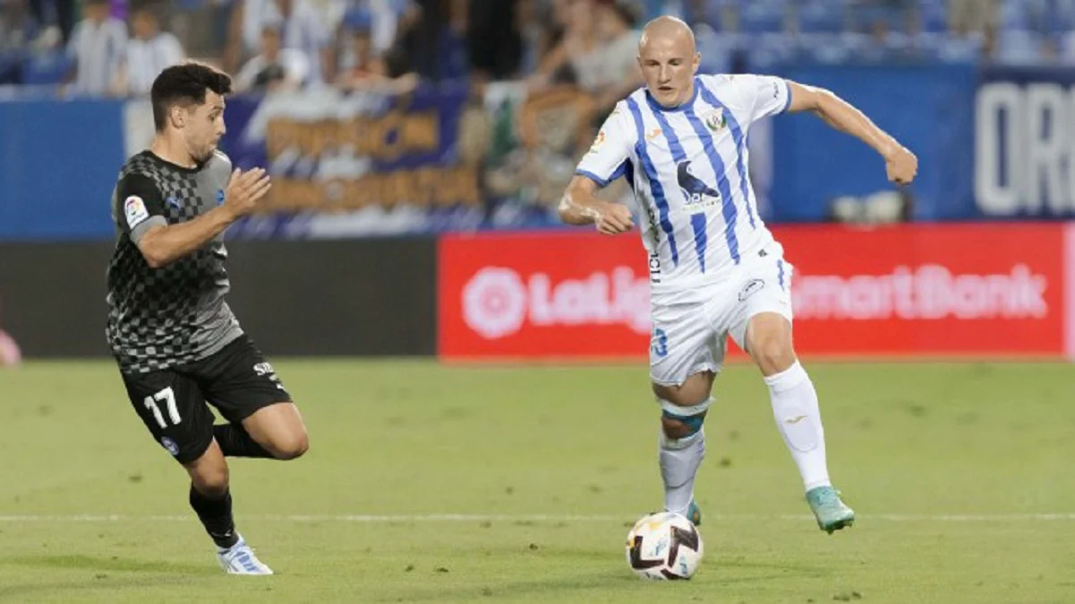 Василь Кравець (праворуч) / ФК Леганес