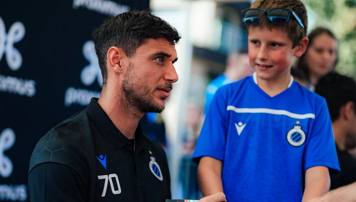 Роман Яремчук (слева) / ФК Брюгге