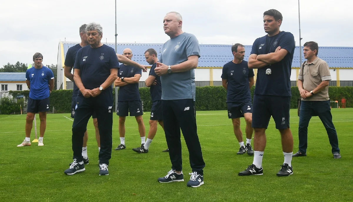 Мірча Луческу, Ігор Суркіс та Огнєн Вукоєвіч / Фото з відкритих джерел